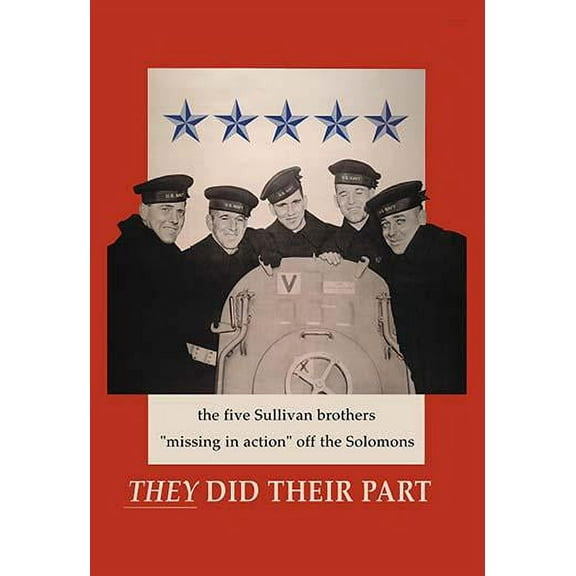 The Sullivan Brothers (MIA)-Fine Art Canvas Print (20" x 30")