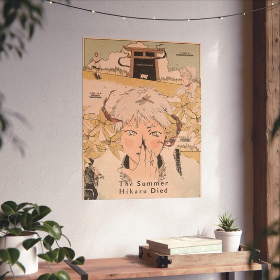 The Summer Hikaru Died Poster, Unframed Paper Poster 8x10in