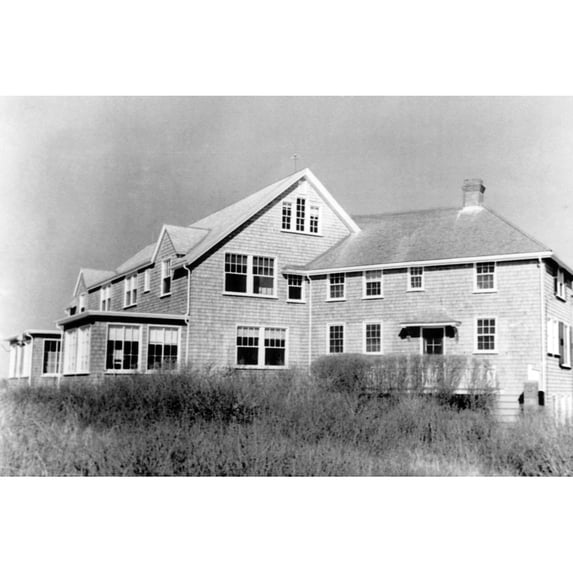 The Summer Home Of President John F. Kennedy In Hyannis Port History (36 x 24)
