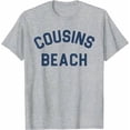 thumbnail image 1 of The Summer I Turned Pretty - Cousins Beach - Heather Gray T-Shirt Hot Trending Shirt, Vintage Birthday Gift, 1 of 4
