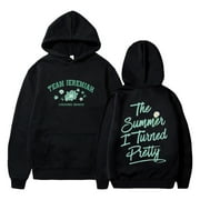 ASFGMNCX The Summer I Turned Pretty Cousins Beach Merch Hoodie Team Jeremiah Team Conrad Hooded Sweatshirt