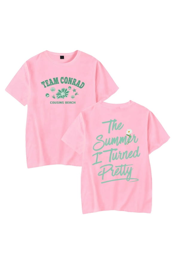 The Summer I Turned Pretty Cousins Beach T-shirt Team Conrad Team Jeremiah Merch Clothes
