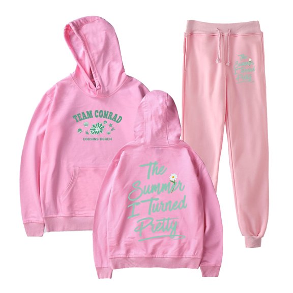 The Summer I Turned Pretty Cousins Beach Team Jeremiah Conrad Hoodie Jogger Pants Two Piece Set Sweatshirts+Sweatpants