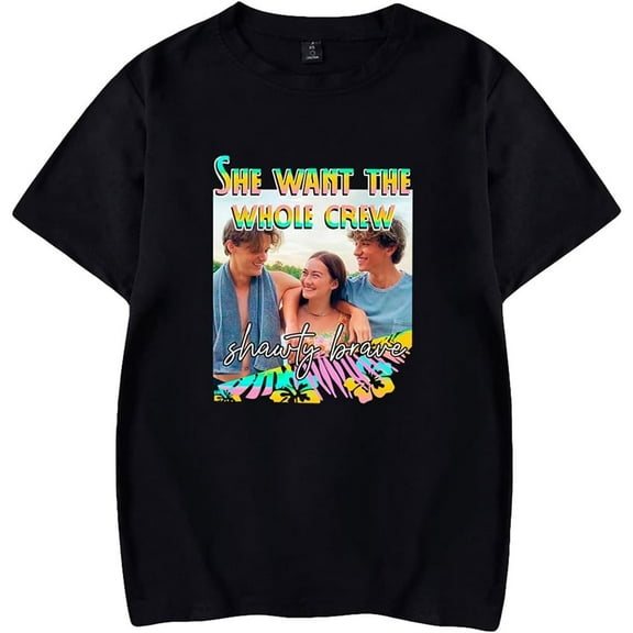 The Summer I Turned Pretty Merch T-shirt Unisex Fashion Round Neck Casual Short Sleeve Top