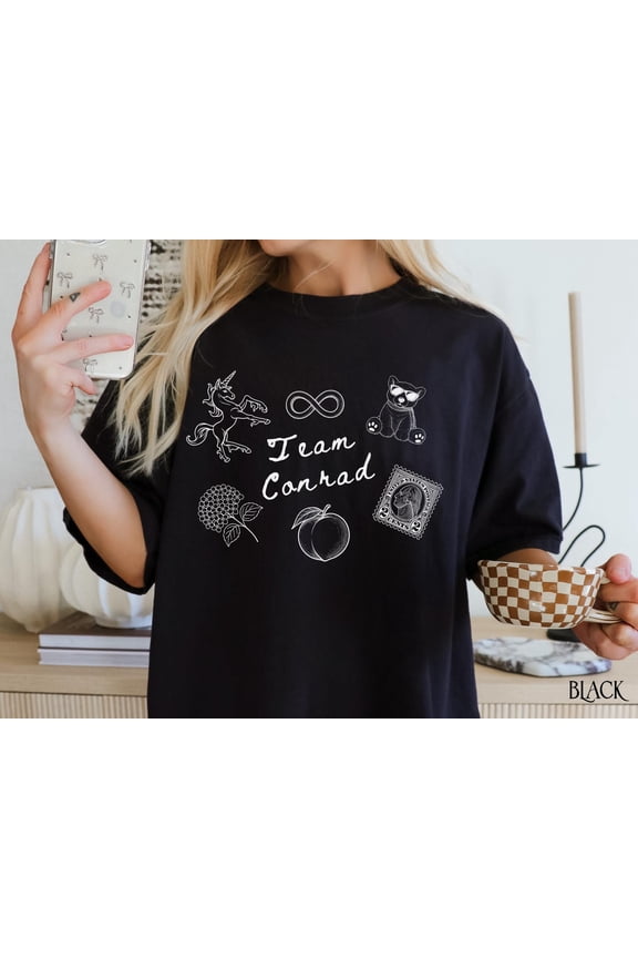 The Summer I Turned Pretty Merch, Team Conrad T-Shirt, Team Conrad Merch, Junior Mint, Belly Conklin, Bonrad Merch, Conrad Fisher