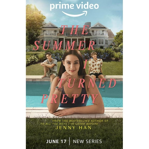 The &Summer I &Turned Pretty Poster 12x18inch (30x46cm) poster, perfect for any room! Frameless art Wall Art Gift