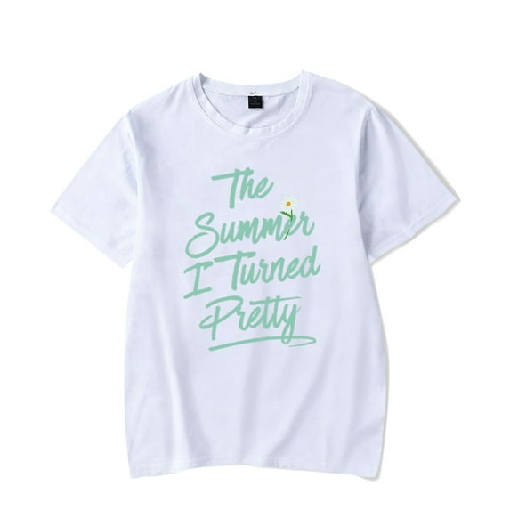 The Summer I Turned Pretty Season 2024 Fashion Women's Men's Round Neck Short sleeved T-shirt