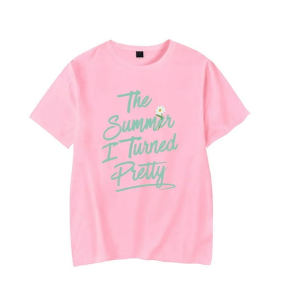The Summer I Turned Pretty Season 2024 Fashion Women's Men's Round Neck Short sleeved T-shirt