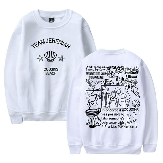 The Summer I Turned Pretty Team Jeremiah Merch Cousins Beach 2024 Men Women Long Sleeve Sweatshirts