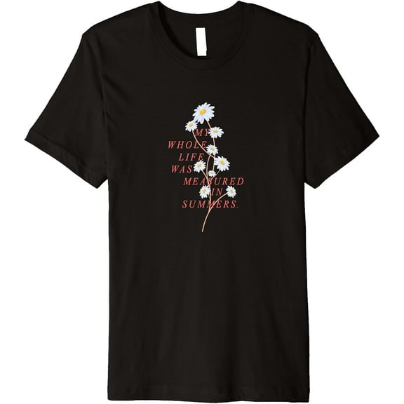 The Summer I Turned Pretty - Vertical Daisy Premium T-Shirt mens t shirt，black，women，funny，misfits，men，journey，t-shirt