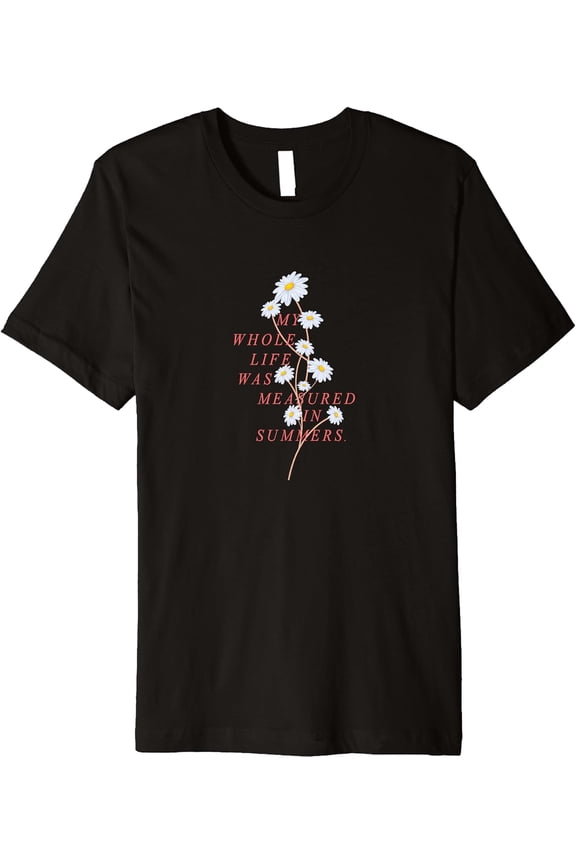 The Summer I Turned Pretty - Vertical Daisy Premium T-Shirt mens t shirt，black，women，funny，misfits，men，journey，t-shirt