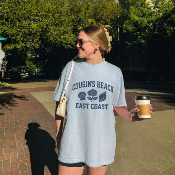 The Summer TShirt,Turned Pretty Shirt, Cousins Beach Shirt, Coastal Aesthetic Seashell Shirt, Fisherman Aesthetic Shirt ,Coastal Shirt