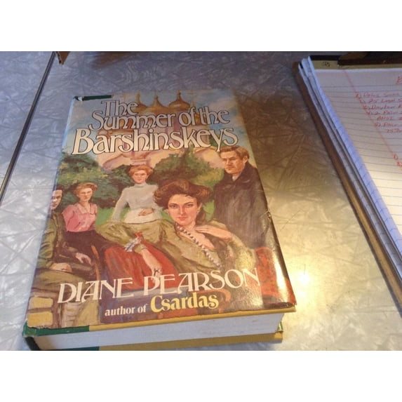 The Summer of the Barshinskeys by Diane Pearson (1984, Hardcover) BOOK