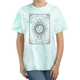 thumbnail image 1 of The Sun Card Tie Dye Cyclone Women -Smartprints Designs, Female Large, 1 of 2