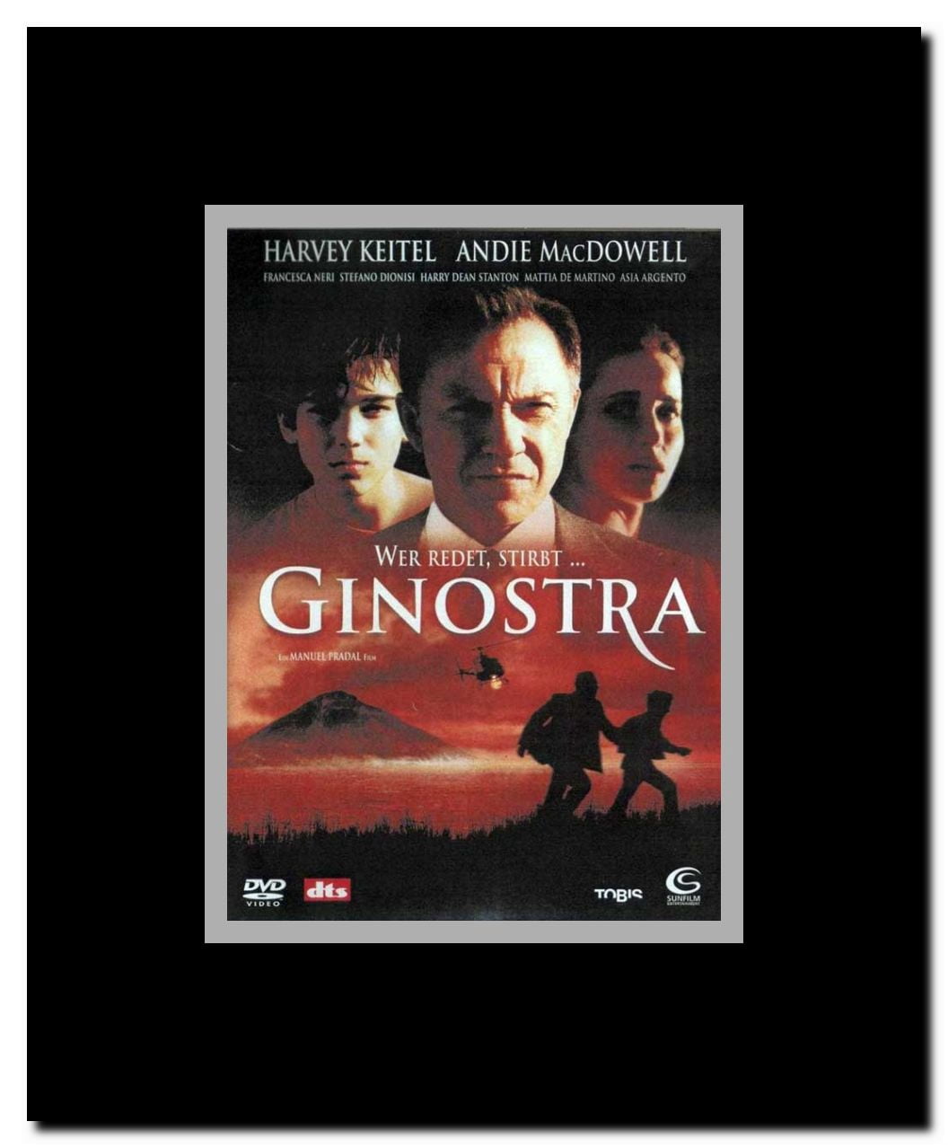 The Sun Shines on Ginostra Framed Movie Poster