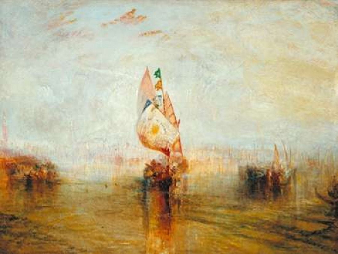 The Sun of Venice going to Sea Canvas Art - William Turner (22 x 28)