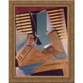 thumbnail image 1 of The Sunblind 24x20 Gold Ornate Wood Framed Canvas Art by Juan Gris, 1 of 2