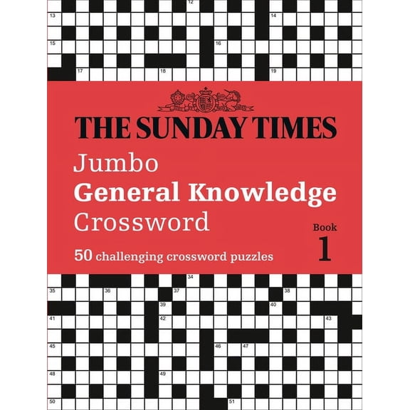 The Sunday Times Jumbo General Knowledge Crossword : 50 General Knowledge Crosswords (Paperback)