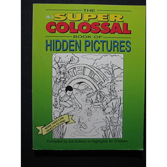 Pre-Owned The Super Colossal Book of Hidden Pictures (Vol.2) (Paperback) 0760748756 9780760748756