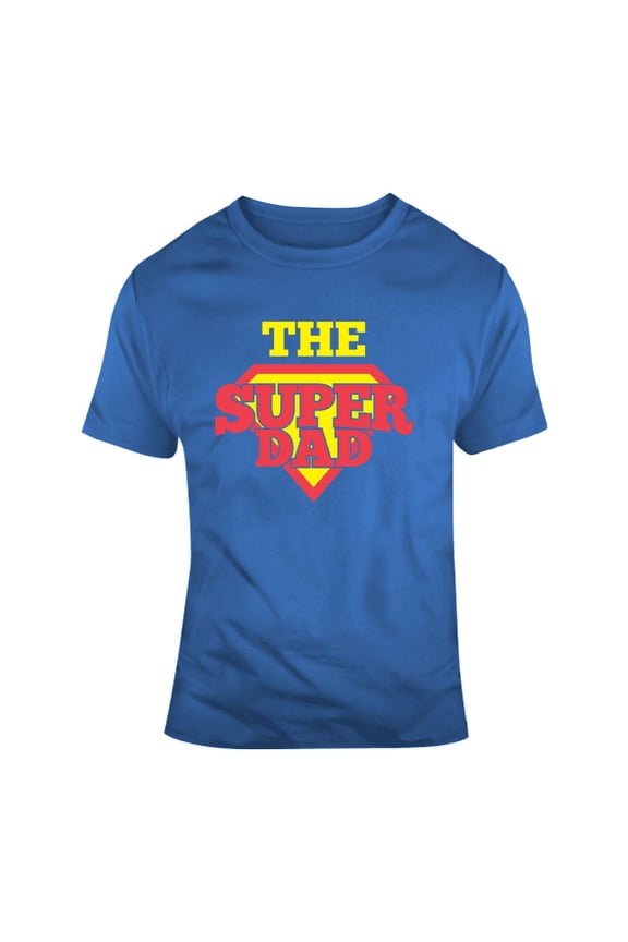 The Super Dad Novelty Tshirt Cool Happy Father Hero Tee Is A Great Gift T Shirt