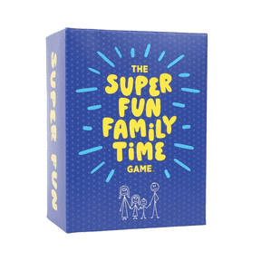 The Super Fun Family Time Game by DSS Games | Family Conversation Starters & Challenges | Ages 8+