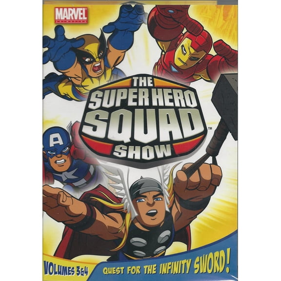The Super Hero Squad Show : Quest for the Infinity Sword Volume 3 & 4 (DVD)