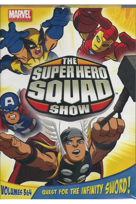 The Super Hero Squad Show : Quest for the Infinity Sword Volume 3 & 4 (DVD)