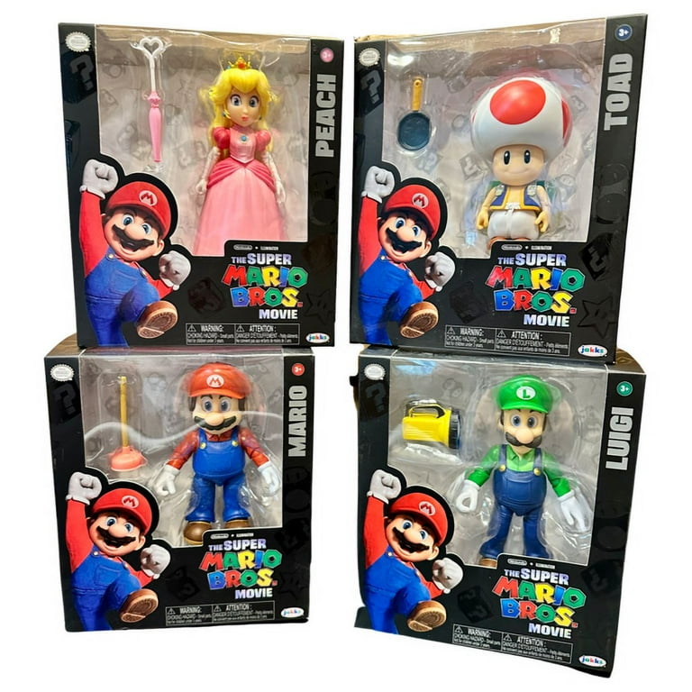 New Super Mario Bros Brothers 5 Mario Toy Action Figure