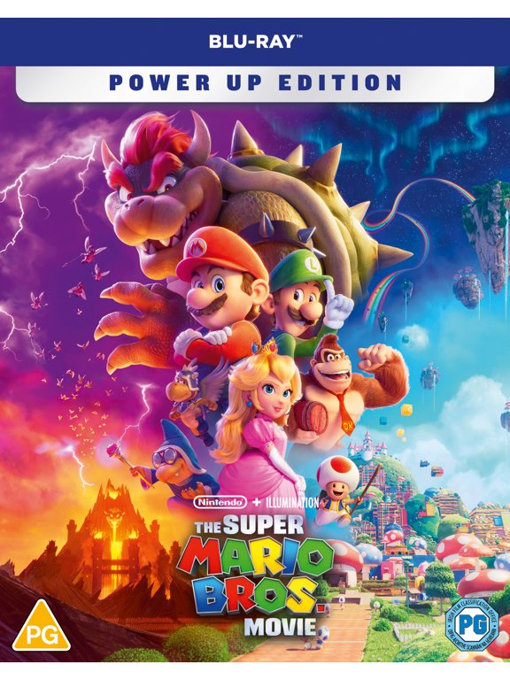 The Super Mario Bros. Movie (Blu-ray) Anya Taylor-Joy Brian Tyler Charlie Day Chris Pratt