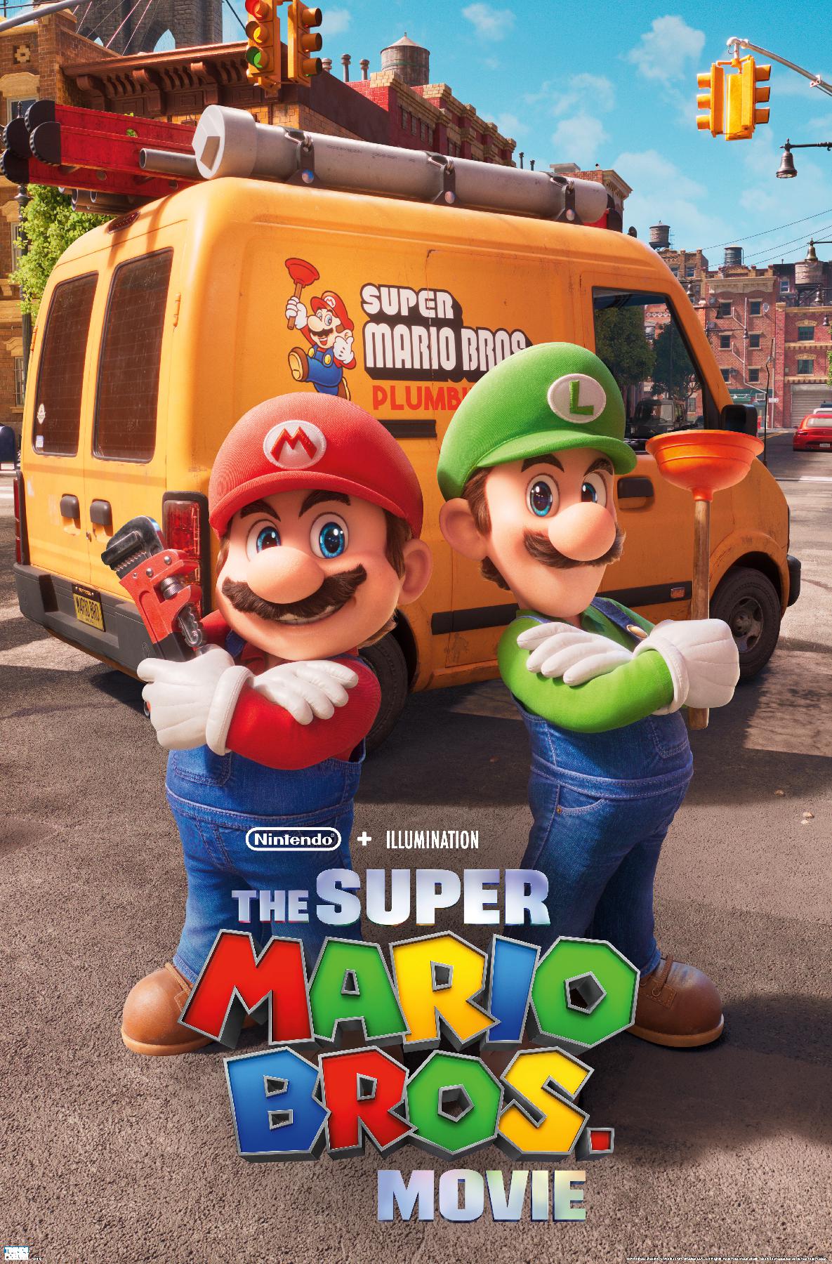 The Super Mario Bros Movie Brooklyn Key Art Wall Poster 22 375 X The Super Mario Bros Movie Brooklyn Key Art Wall Poster 22 375 X