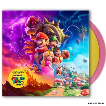 The Super Mario Bros. Movie Vinyl 2LP - Pink and Yellow (Exclusive)