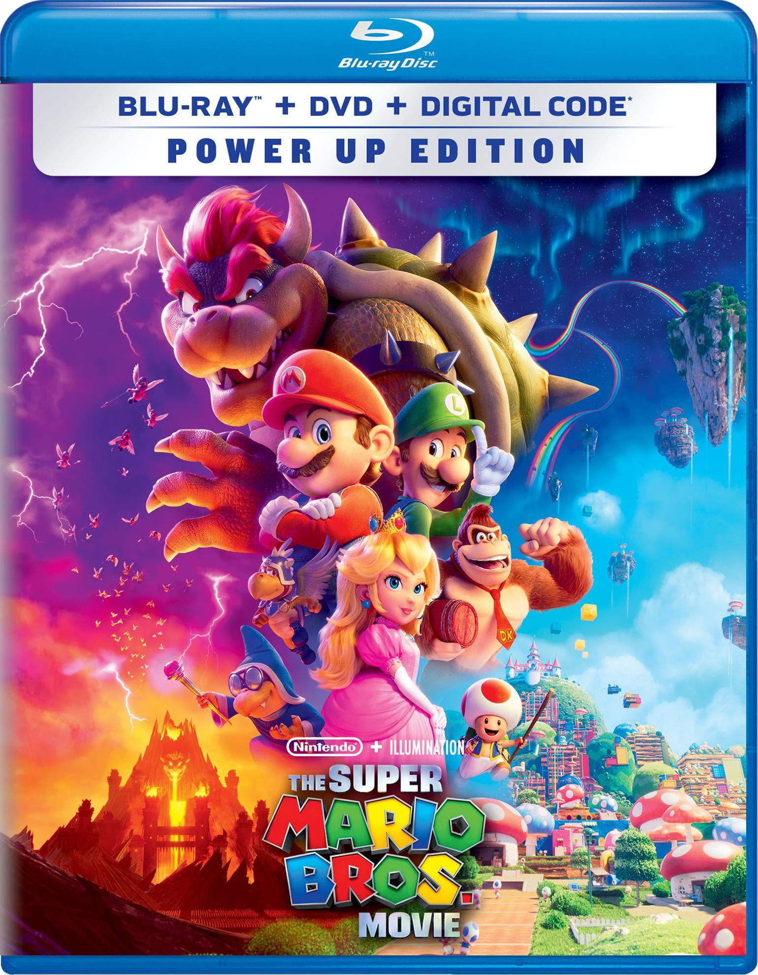 Walmart discounts of Universal Studios Super Mario Bros. Movie: Luigi & Brothers Adventure on Blu-ray, DVD, Digital Copy - Kids & Family
