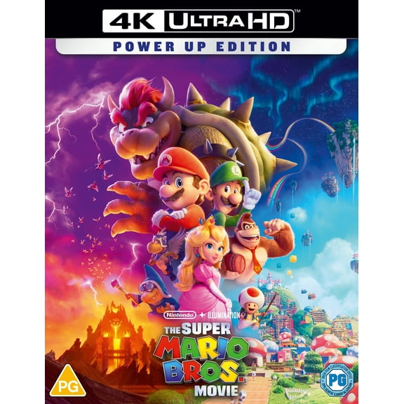 The Super Mario Bros. Movie (4K Ultra HD) Anya Taylor-Joy Brian Tyler Charlie Day Chris Pratt