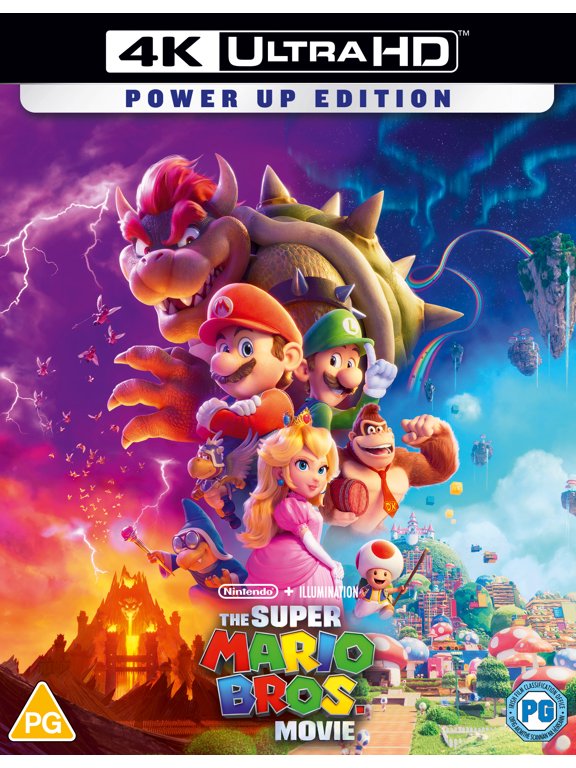The Super Mario Bros. Movie (4K Ultra HD) Anya Taylor-Joy Brian Tyler Charlie Day Chris Pratt