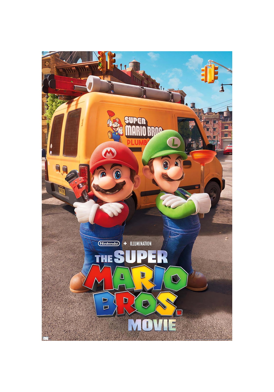 The &Super &Mario &Bros. Poster 2023 Movie Posters Prints Bedroom