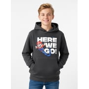 The Super Mario Galaxy Boys Mineral Wash Graphic Hoodie, Sizes 4-18