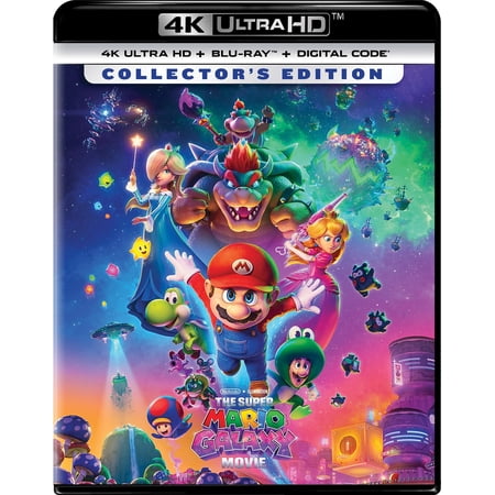 The Super Mario Galaxy Movie (4K Ultra HD + Blu-ray + Digital Copy), Family, Universal