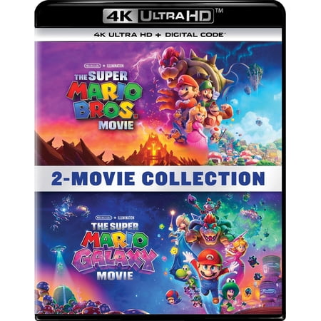 The Super Mario 2-Movie Collection (4K Ultra HD + Digital Copy), Family, Universal