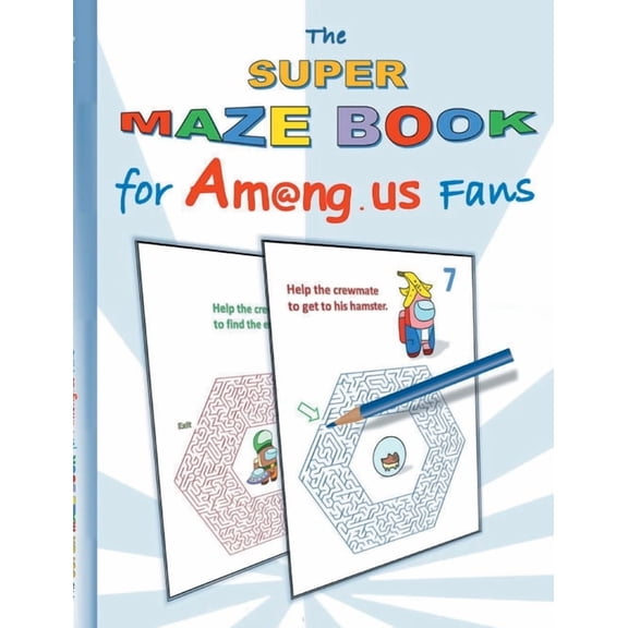 The Super Maze Book for Am@ng.us Fans (Paperback)