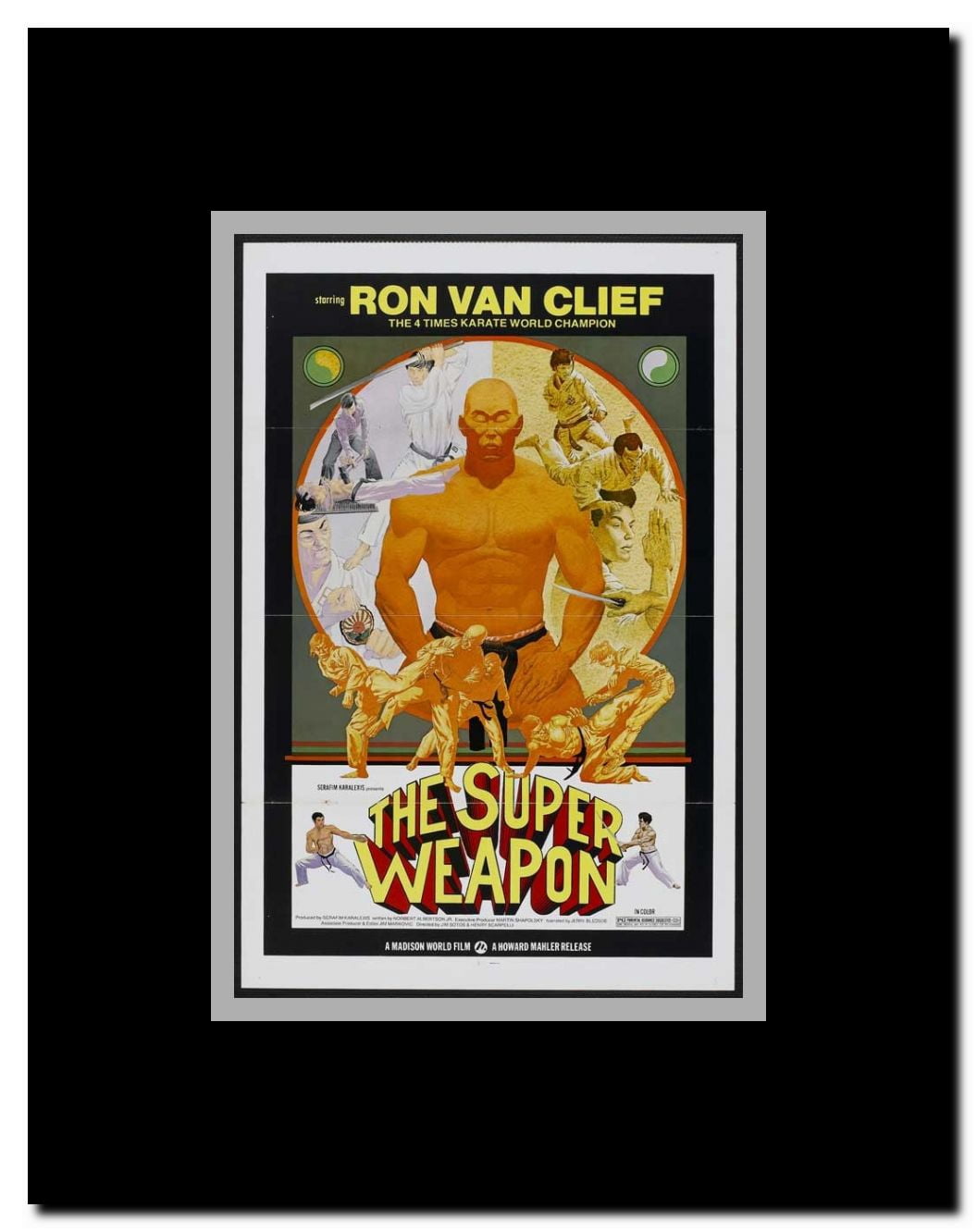 The Super Weapon Framed Movie Poster