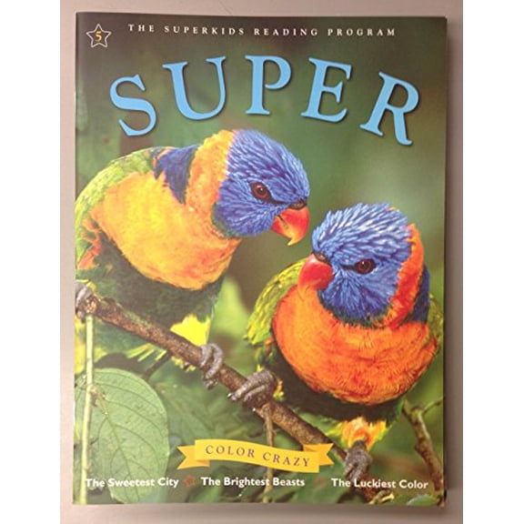 Pre-Owned The SuperKids Reading Program - SUPER 5 COLOR CRAZY Paperback unknown author