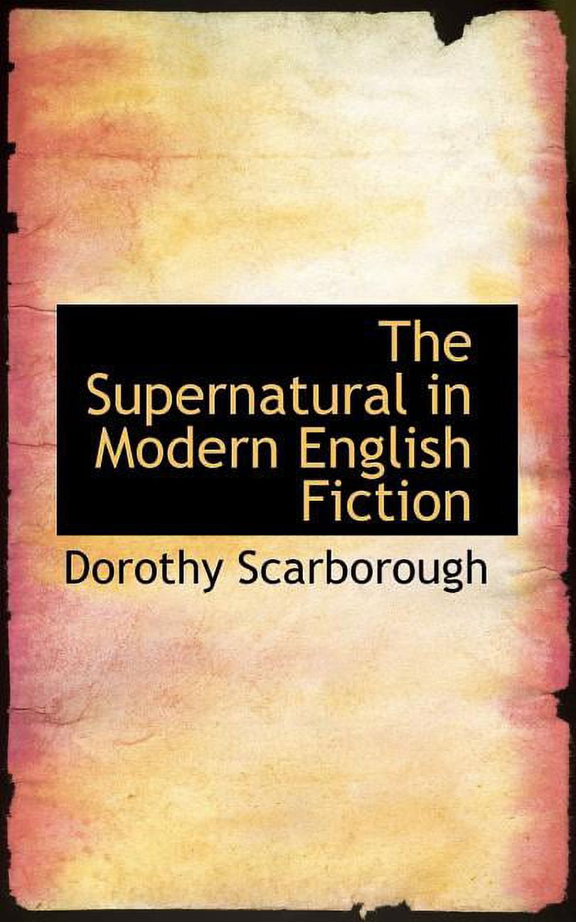 The Supernatural in English Fiction 【公式通販】