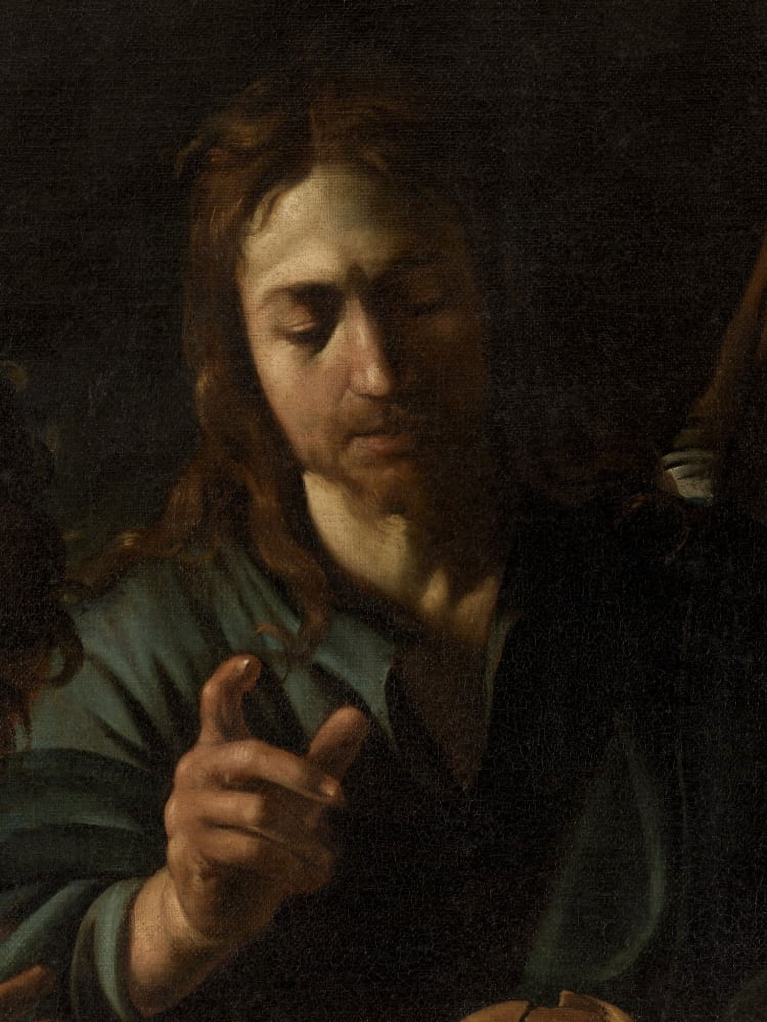 The Supper At Emmaus Canvas Art - (24 x 36)