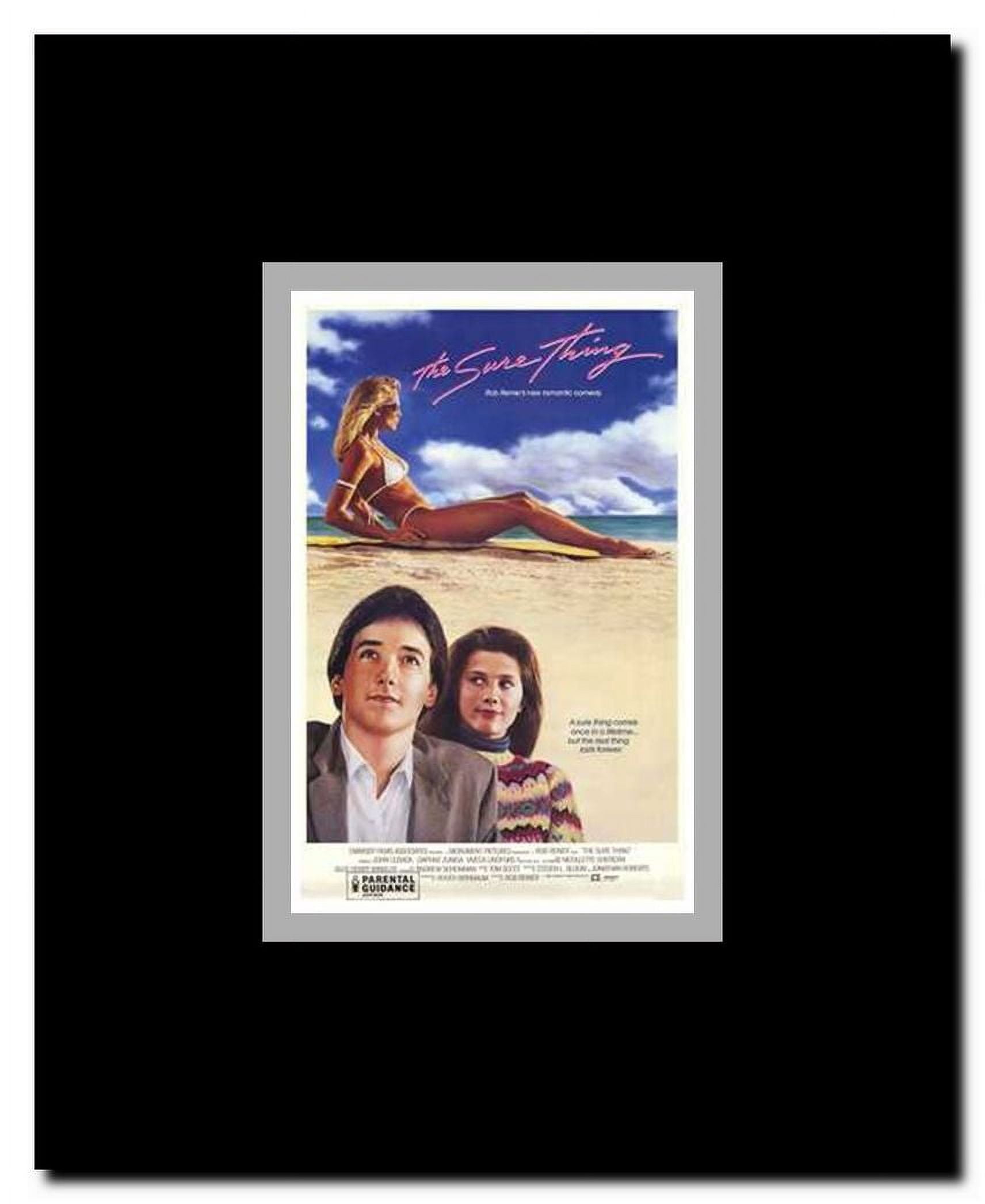 The Sure Thing Framed Movie Poster