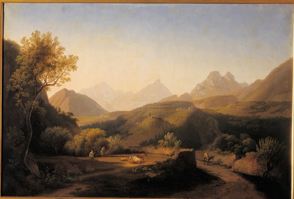 The Surroundings Of Erba Canvas Art - (24 x 18)
