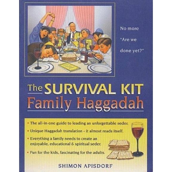Pre-Owned The Survival Kit Family Haggadah: Everything a Family Needs to Create an Enjoyable, Educational and Spiritual Seder (English, Hebrew and Hebrew Edition) (Paperback) 1881927113 9781881927112