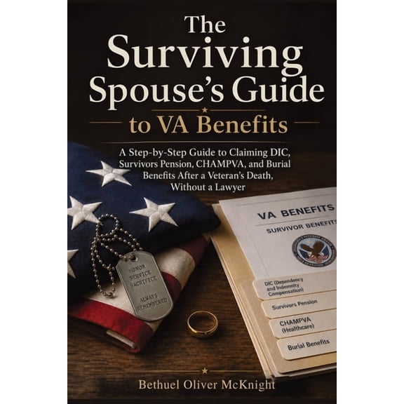 The Surviving Spouse's Guide to VA Benefits: A Step-by-Step Guide to Claiming DIC, Survivors Pension, CHAMPVA, and Buria, (Paperback)