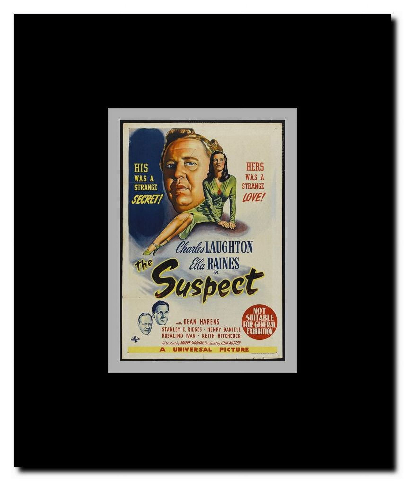 The Suspect Framed Movie Poster