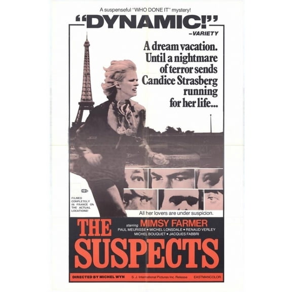The Suspects Movie Poster Print (27 x 40)