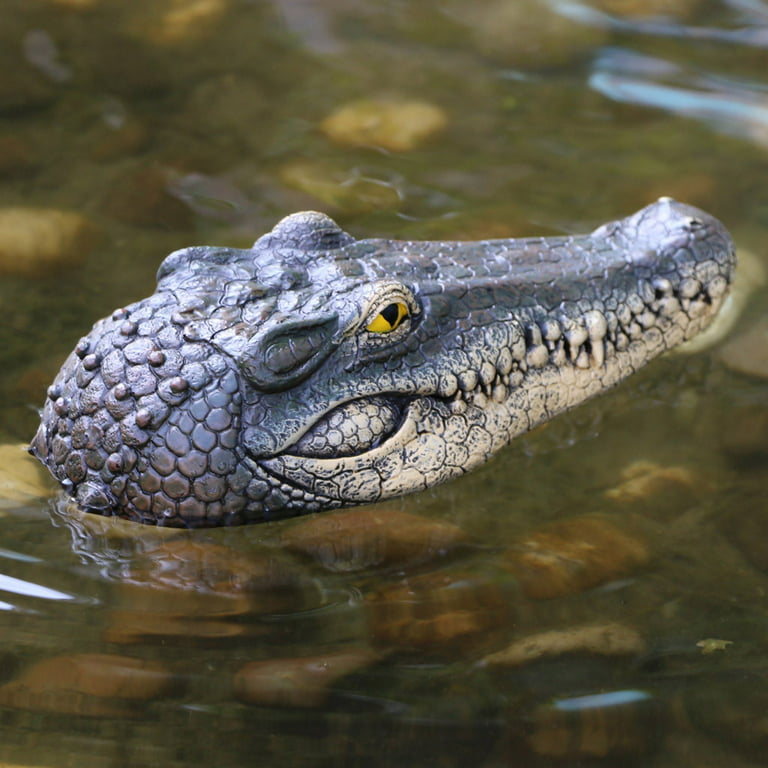 The Swamp Beast Lawn Alligator Crocodile Garden Sculpture,Floating